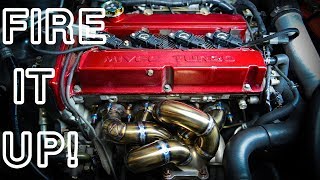 How To Install Exhaust Manifold Studs On An Evo 8 Evo 9 [upl. by Neenwahs532]