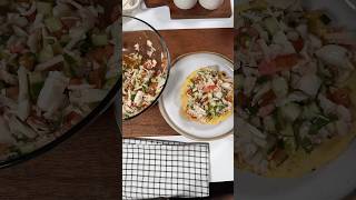 Making Ceviche mexicancuisine shorts [upl. by Itin]