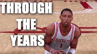 Tracy McGrady Through the Years  NBA Live 98  NBA 2K13 [upl. by Deehsar]