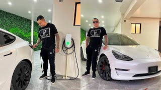 ESTRENANDO MI NUEVO TESLA 2022 Carro eléctrico [upl. by Marras]