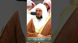 Peaceful recitation by Sheikh Maher AlMuaiqly  islamicnetwork shorts shortsfeed masjidalharam [upl. by Edmonds]