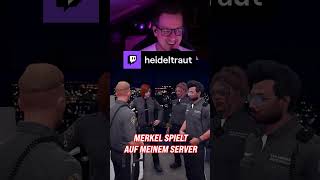 Angela Merkel spielt auf meinem GTA RoleplayServer [upl. by Hanonew]