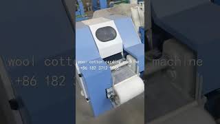 sheep wool fiber comber card machine chemical fabric cotton carding combing machine [upl. by Fonseca]