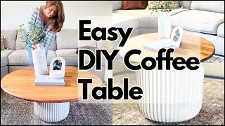 🤩 The Best and Easiest DIY Coffee Table on a Budget [upl. by Magnus]