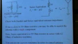 MFJ Presentation Matching Feedline to Antenna [upl. by Stavro706]