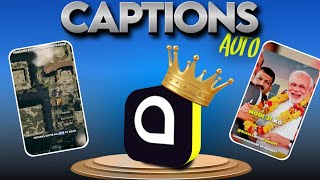 Auto Subtitles amp Captions In One Click  Auto captions App [upl. by Hildegarde]