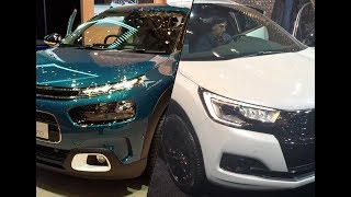 DS 4 Crossback vs Citroen C4 Cactus [upl. by Kenny71]