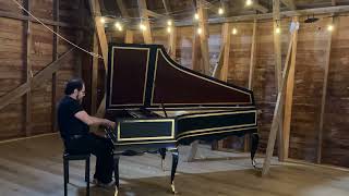 French double manual harpsichord by Anderson Dupree [upl. by Gaven72]