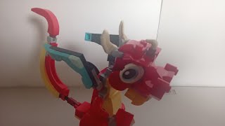 Lego Creator 31145 Red Dragon  Speed Build [upl. by Nnylyahs889]