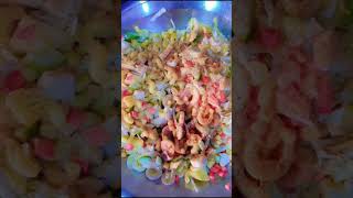 Easy Macaroni Salad 🥗 😋 [upl. by Ileyan]