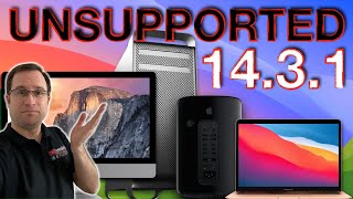 macOS 1431 tested with ALL UNSUPPORTED MAC generations  and what about BETA [upl. by Otrebogad]