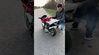 Polini Evo Minibike minibike pocketbike 2stroke [upl. by Aisha]