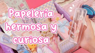 Papelería que no sabías necesitabas 💓 HAUL  stationerypal [upl. by Nioe]