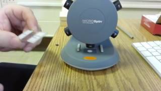 Using the Celestron Digital minispin microscope 2 [upl. by Ahseined]