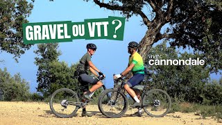 Gravel ou VTT  On a tenté de choisir avec Cannondale au Roc dAzur 2022 [upl. by Fast]