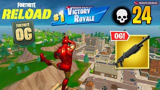 Fortnite Reload  High Kill Solo vs Duos OG Gameplay Keyboard amp Mouse [upl. by Rask]