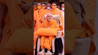 Mahant Swami Maharaj in Ahmedabad Mandir [upl. by Buff771]