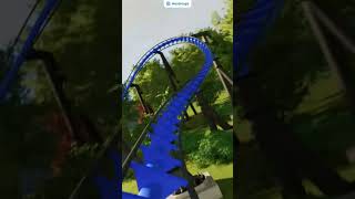 MY FIRST COASTER IN PLANET COASTER 2 planetcoaster rollercoaster amusementpark [upl. by Ocinom]