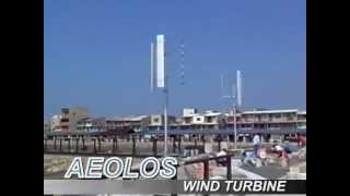 2KW Vertical Axis Wind Turbine AeolosV 2kw [upl. by Rustin]