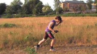 RollerSki lesson1mpg [upl. by Blainey693]