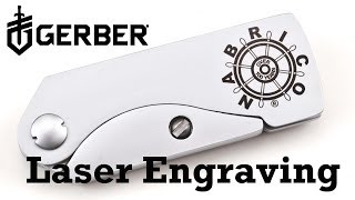 Gerber EAB Utility Knife  Laser Engraved [upl. by Oliy241]