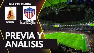 Deportes Tolima vs Junior de Barranquilla  Predicción Análisis y Alineaciones Probables [upl. by Ahtnama]