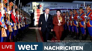 RUSSLAND Putin besucht unbehelligt Mongolei Ukraine fordert Festnahme des Kremlchefs  LIVESTREAM [upl. by Aubry762]