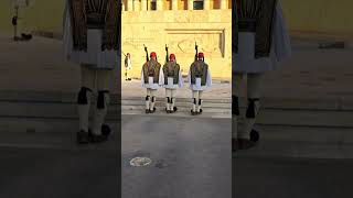 The Evzones Athens Greece 🇬🇷 change of the Guard 💂‍♀️ full Ceremony UNCUT Greek guardiantales [upl. by Navonoj411]