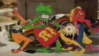 1990 Rat Fink Toy Commercial [upl. by Aerdnaid]