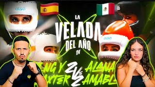 MEXICANAS 🇲🇽 en lo MAS ALTO 🔥  ARRASAN con las Españolas 🤯 en LA VELADA DEL AÑO 4 [upl. by Neyrb]