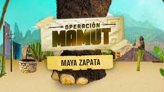 Operación mamut  Maya Zapata pisa el escenario cavernario [upl. by Nuawed]