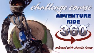 Adventure Ride Challenging Obstacles  360 view onboard [upl. by Apilef]