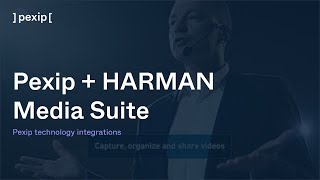 Pexip technology partners HARMAN Media Suite [upl. by Leipzig]