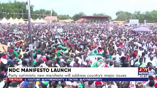 NDC Manifesto Launch Party Optimistic New Manifesto Will Address Countrys Major Issues The Pulse [upl. by Amirak]