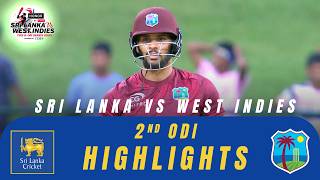 2nd ODI  Highlights  West Indies Tour Of Sri Lanka  23rd October 2024 [upl. by Nodlehs]