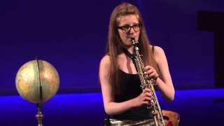 BBC 2014 Young Saxophonist of the Year  Jess Gillam  TEDxLiverpool [upl. by Kamaria957]