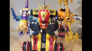 Abaranger Triceramax Megazord DX Dino Thunder [upl. by Ij605]