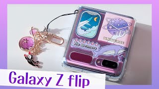 ENG Z플립 꾸미기 케이스스티커 추천 Galaxy Z flip decoration [upl. by Carole]