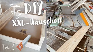 DIY Haus für KANINCHEN  Teil 1🔨🏠 [upl. by Enner]