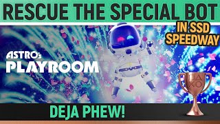 Astros Playroom  Special Bot Location in SSD Speedway  Deja phew 🏆 Trophy Guide [upl. by Gilberta]