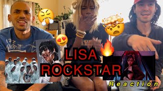 LISA ROCKSTAR REACTION [upl. by Aniratak389]