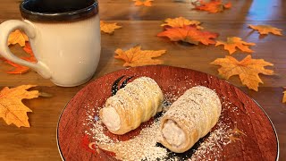 The Ultimate Autumn Pastry Recipe  Pumpkin Spice Kremrole [upl. by Nachison]