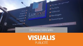 Visualis Publicité impression affiche panneau publicitaire enseigne [upl. by Gnap763]