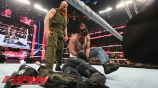 The Wyatt Family attacks RTruth Raw July 15 2013 [upl. by Colwin]