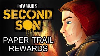 inFAMOUS Second Son  Paper Trail Rewards [upl. by Kenney]