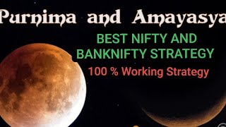 ASTROLOGY TRADING STRATEGY INTRADAY  POWER OF AMAVASYA AND PURNIMA [upl. by Nahgen253]