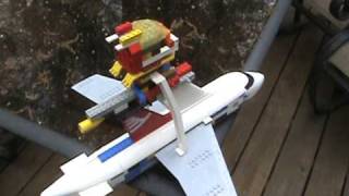 lego plane go BOOM     15 [upl. by Leupold]