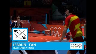 🏅 Felix Lebrun  Zhendong Fan  TISCHTENNIS  Finale  OLYMPIA 2024 [upl. by Ferretti316]