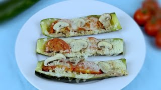 🍃 Gefüllte Zucchini  Rezept für den Thermomix® TM5 amp TM31 [upl. by Nanam]