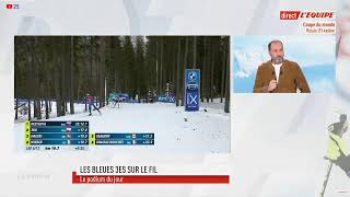 Relais dames Antholz  BIATHLON 2022 [upl. by Siramed]